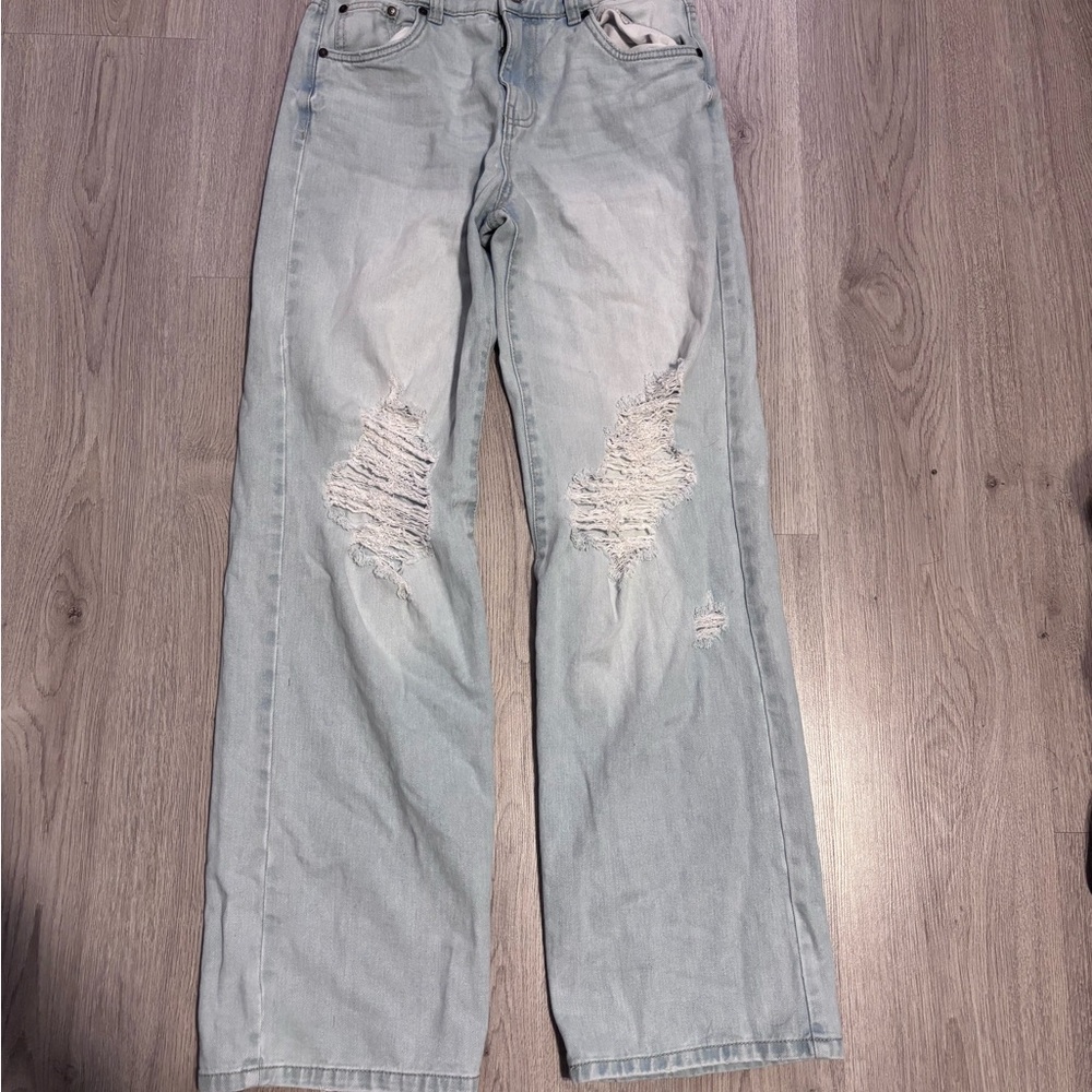 Refuge Denim Light Blue High Rise Jeans